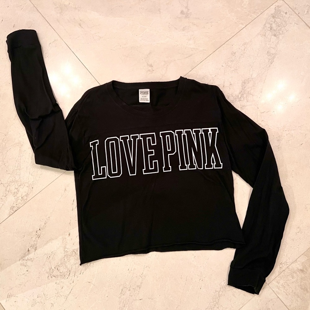 Victoria secrets longsleeve “PINK Crop Top